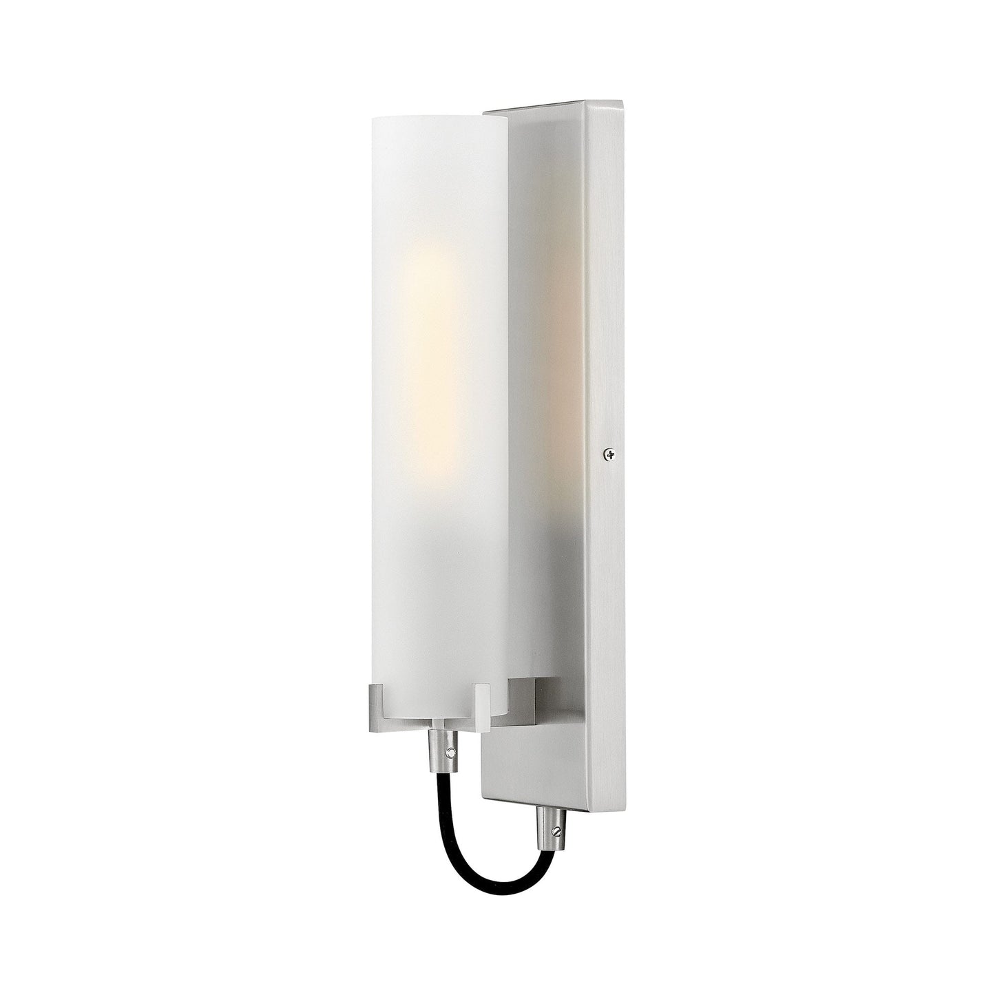 Ryden Single Wall Light in Brushed Nickel (Etched).