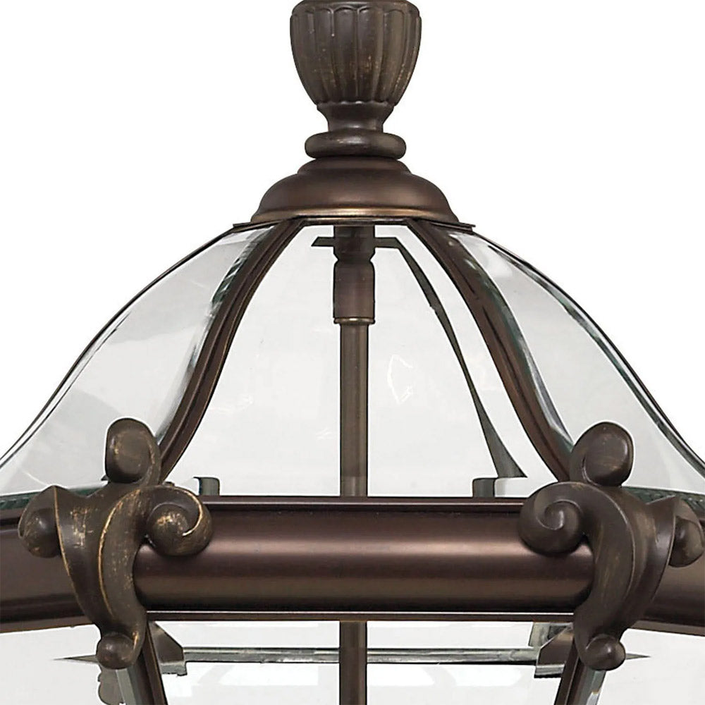 San Clemente Outdoor Pendant Light in Detail.