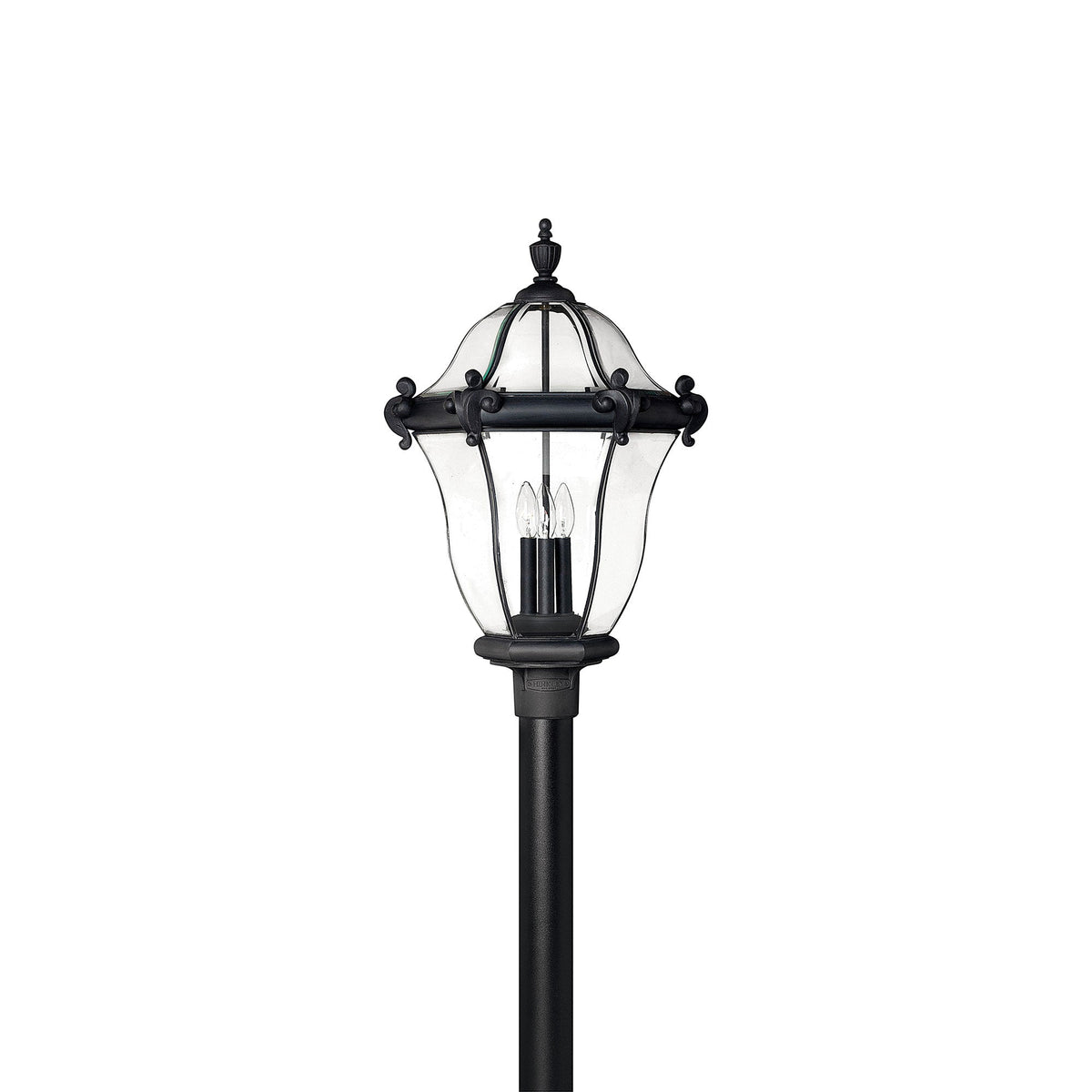 San Clemente Outdoor Post Light in Detail.