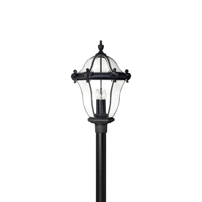 San Clemente Outdoor Post Light in Detail.