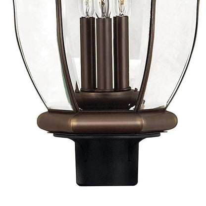 San Clemente Outdoor Post Light in Detail.