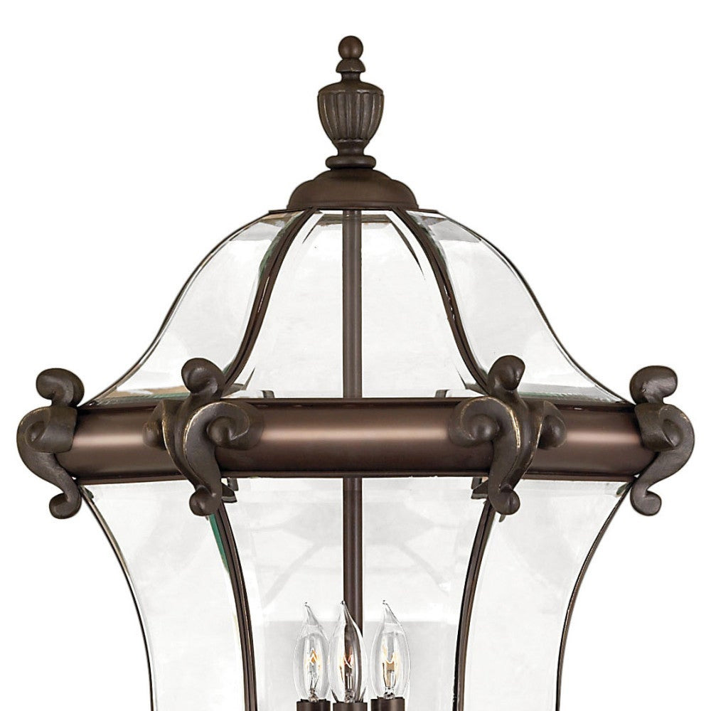 San Clemente Outdoor Post Light in Detail.