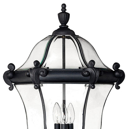 San Clemente Outdoor Post Light in Detail.