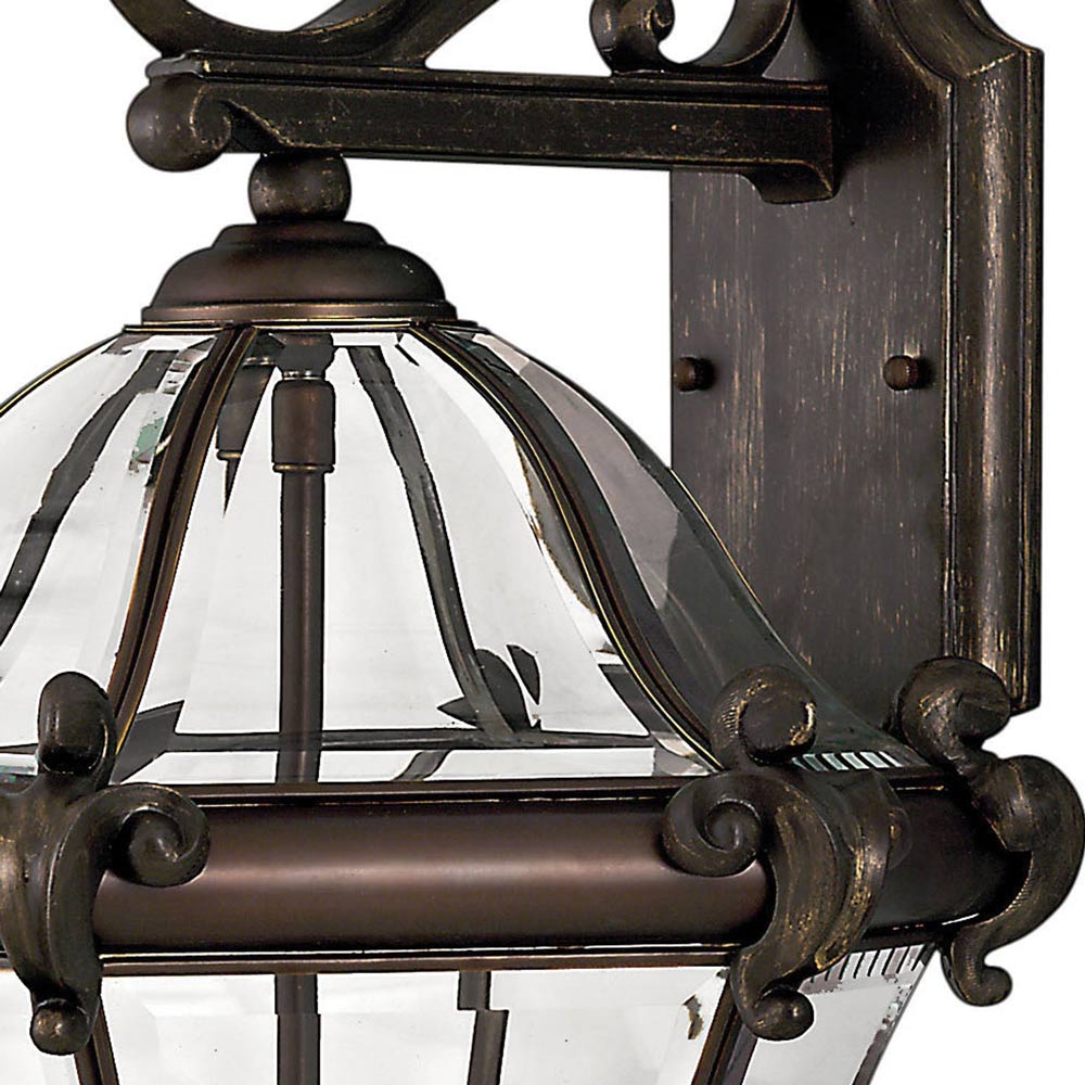 San Clemente Outdoor Wall Light in Detail.