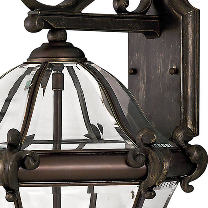 San Clemente Outdoor Wall Light in Detail.