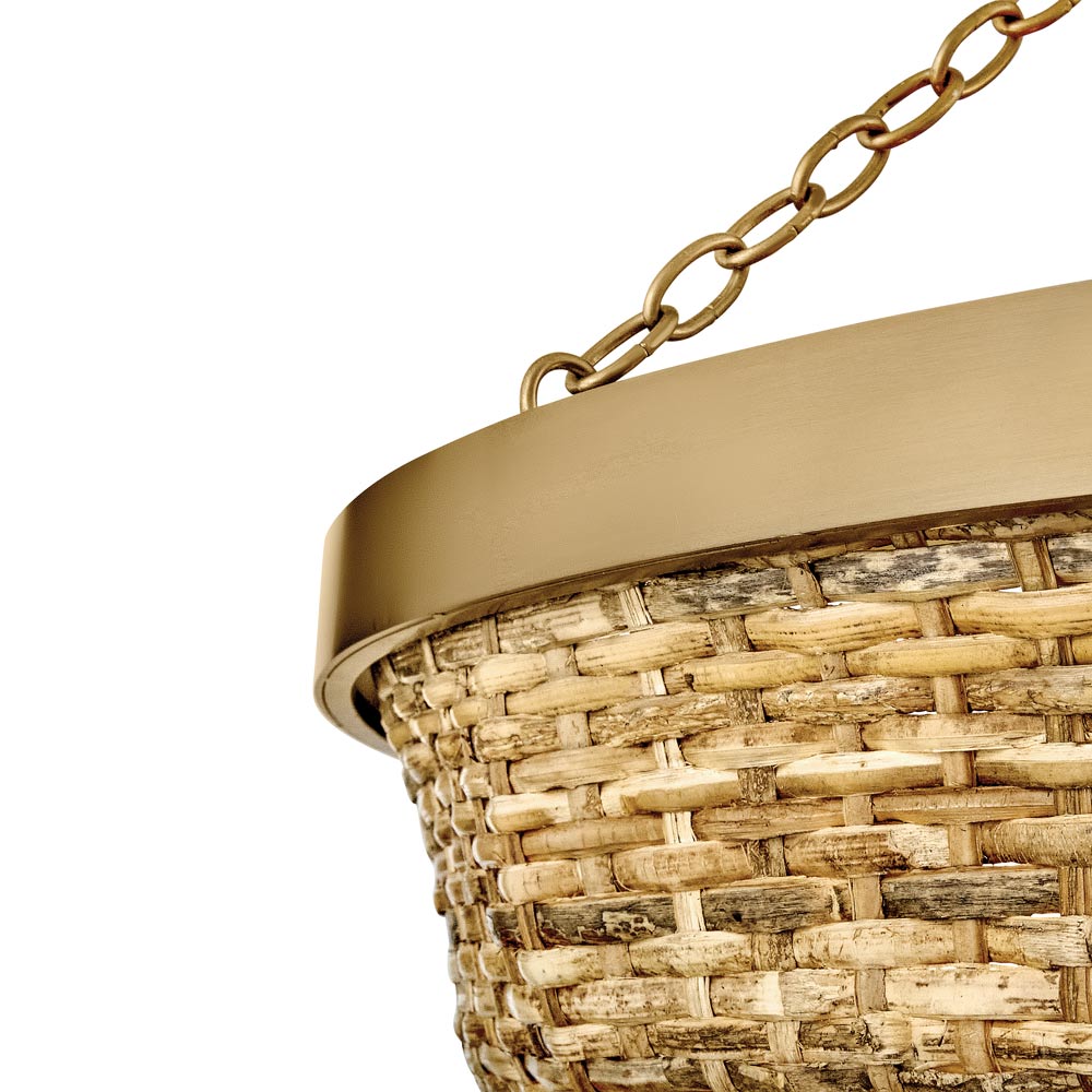 Sanibel Chandelier in Detail.