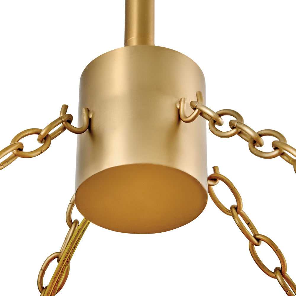 Sanibel Chandelier in Detail.