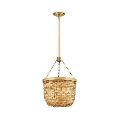 Sanibel Semi Flush Convertible Pendant Light (16-Inch).