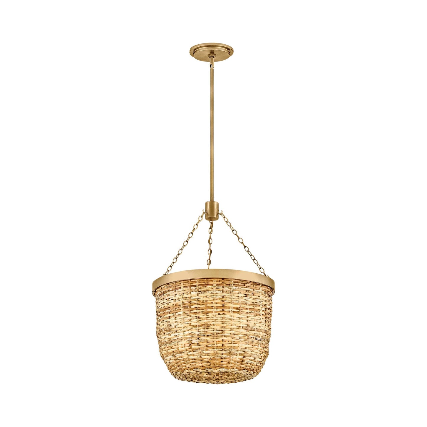 Sanibel Semi Flush Convertible Pendant Light.