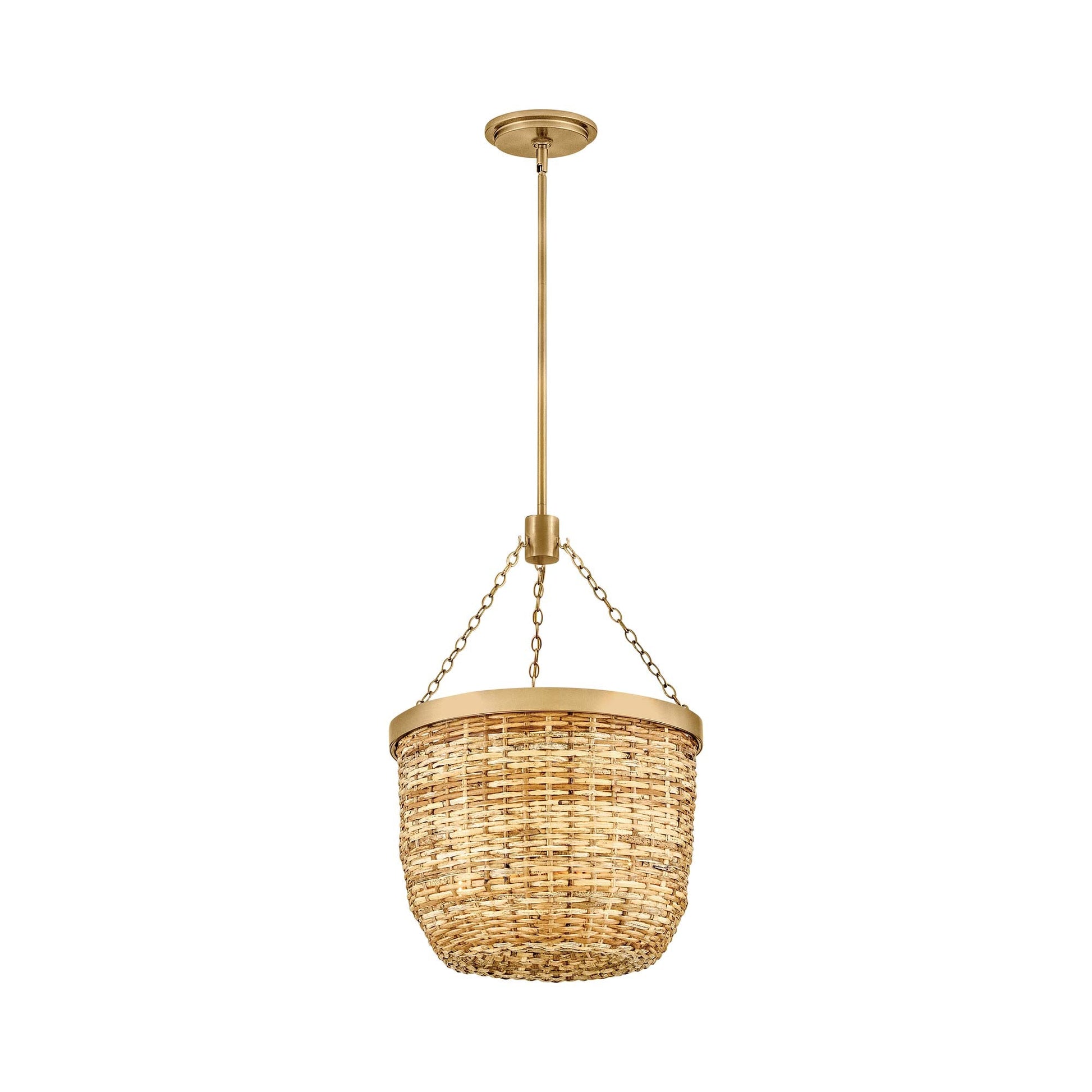 Sanibel Semi Flush Convertible Pendant Light.