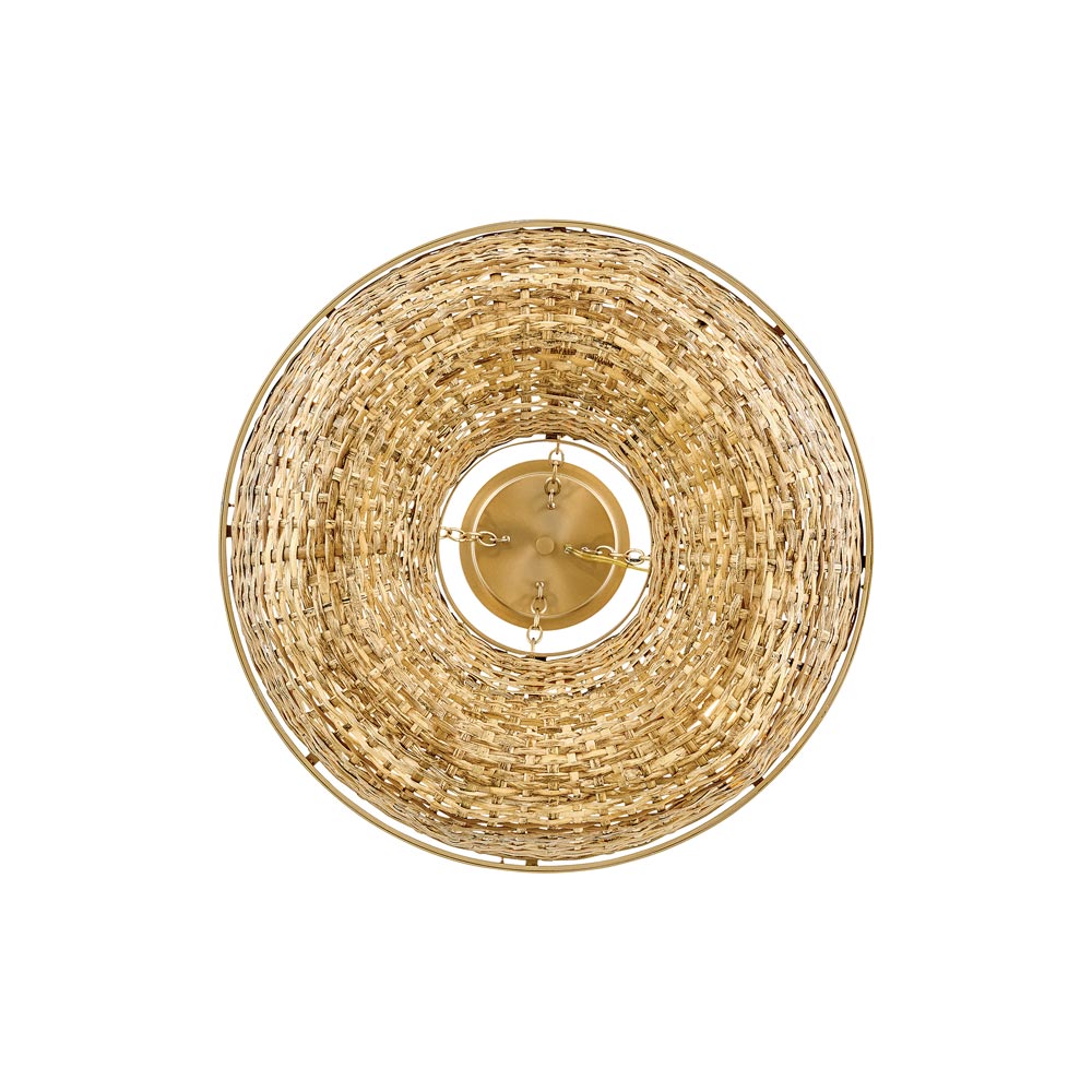 Sanibel Semi Flush Convertible Pendant Light in Detail.