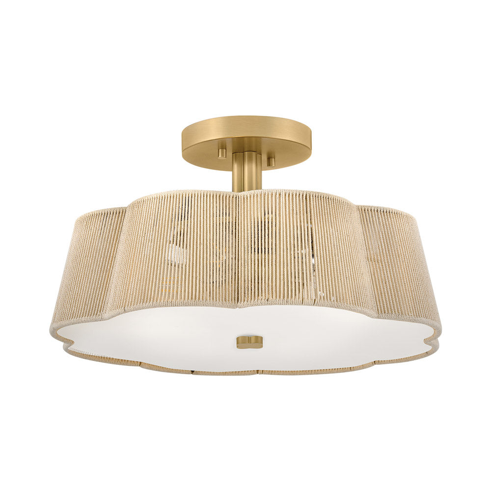 Sasha Semi Flush Mount Ceiling Light in Detail.