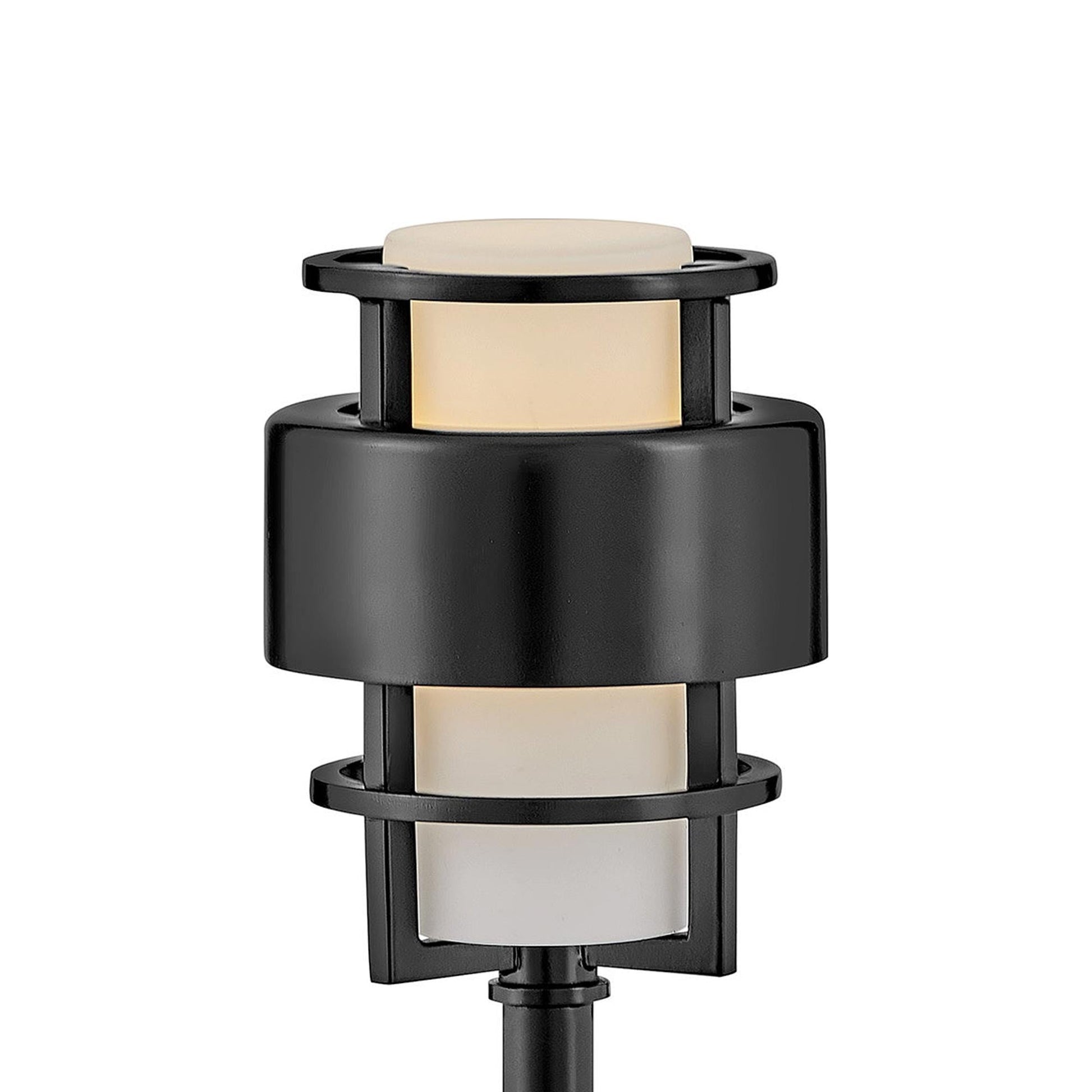 Saturn Outdoor Path Light in Detail.