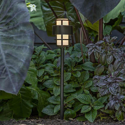 Saturn Outdoor Path Light in Outside Area.
