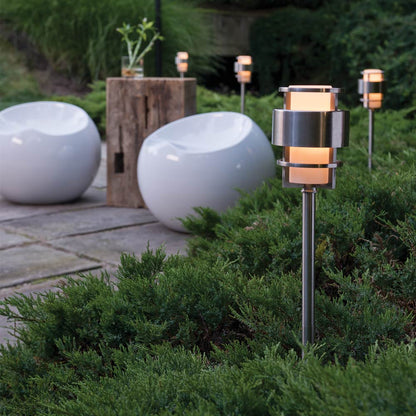 Saturn Outdoor Path Light in Outside Area.