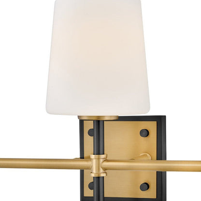 Saunders Bath Vanity Light in Detail.