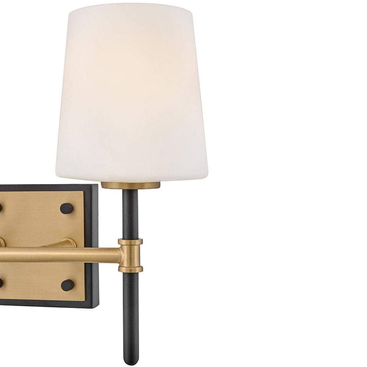 Saunders Bath Vanity Light in Detail.