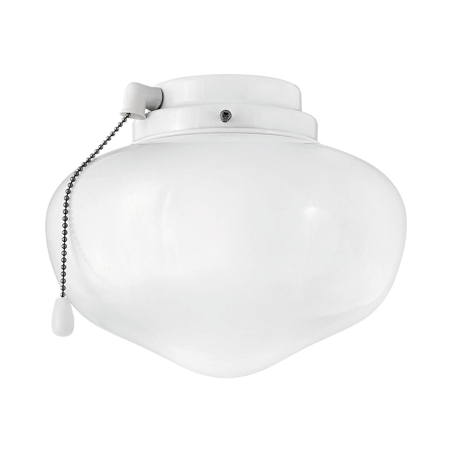 Schoolhouse Light Kit in Appliance White.