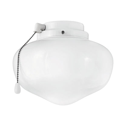 Schoolhouse Light Kit in Appliance White.