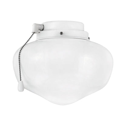 Schoolhouse Light Kit in Chalk White.