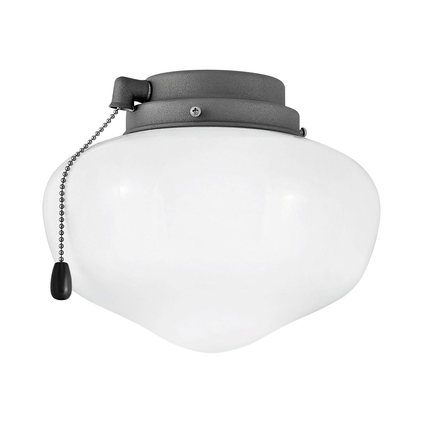 Schoolhouse Light Kit in Graphite.