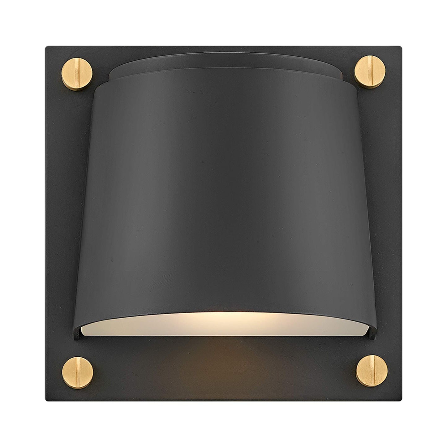 Scout Outdoor Wall Light in Black.