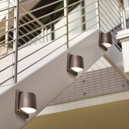Scout Outdoor Wall Light in Outside Area.