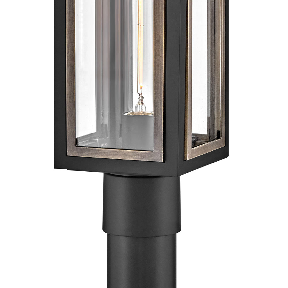 Shaw Outdoor Post Light in Detail.