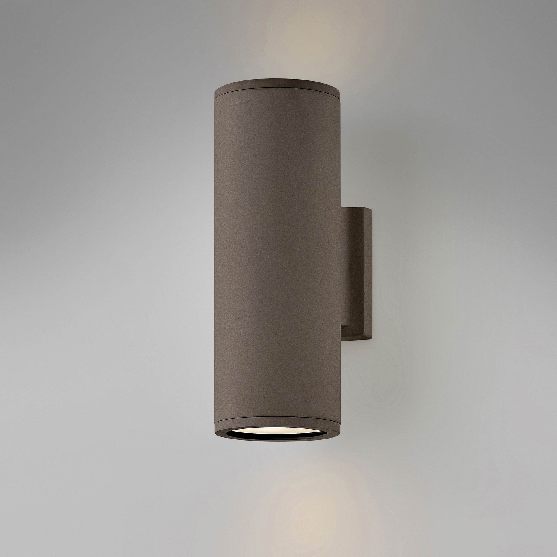 Silo Outdoor Up/Down Wall Light in Detail.