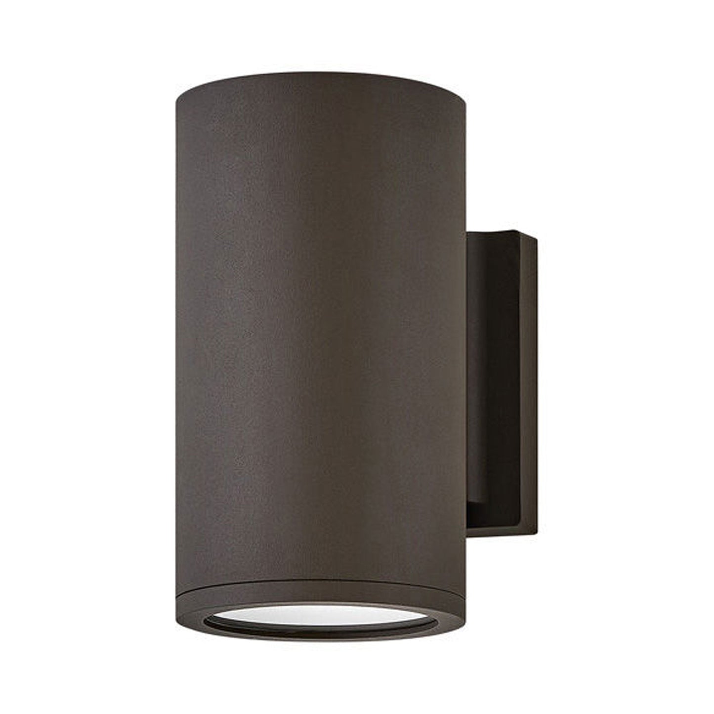Silo Outdoor Wall Down Light in Architectural Bronze.