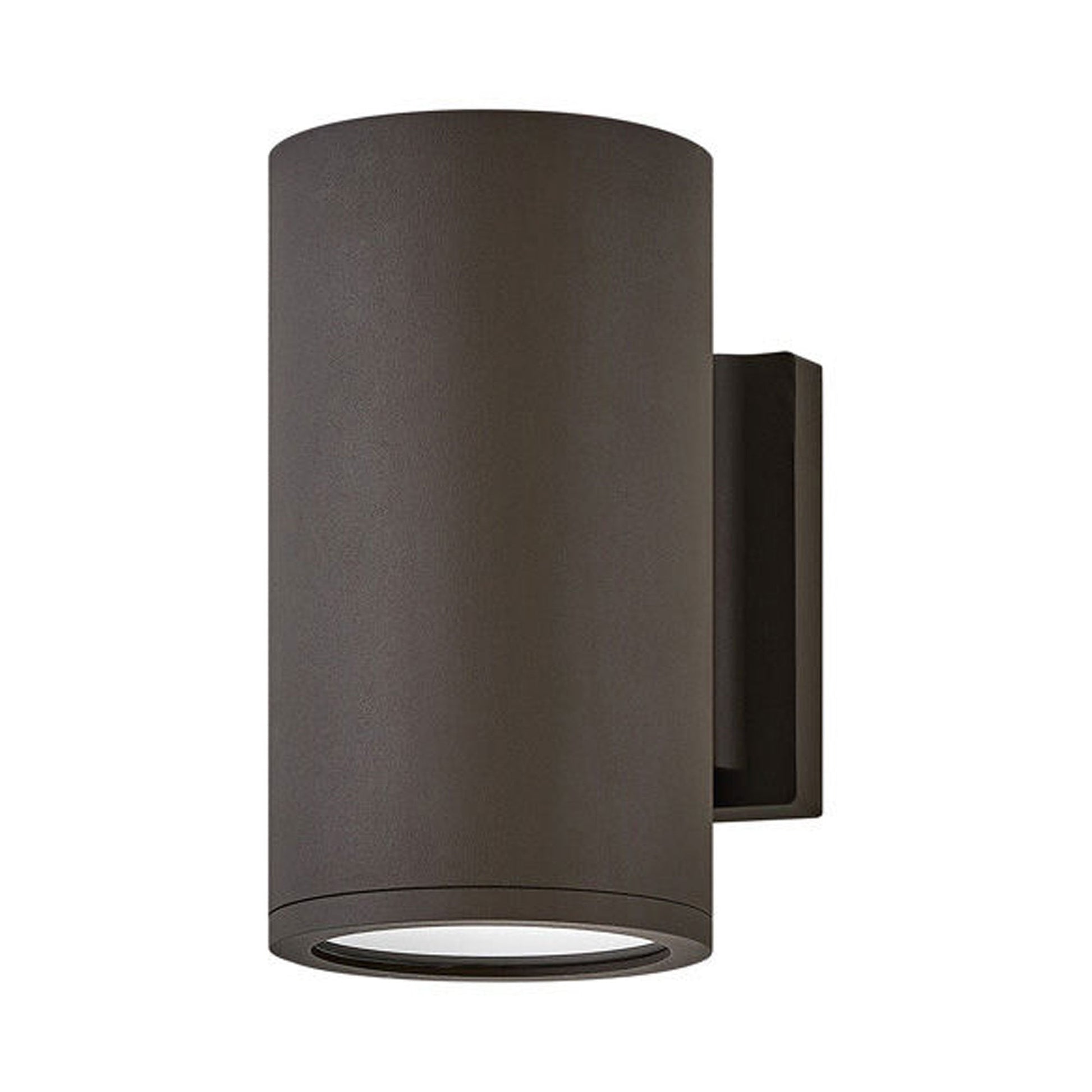 Silo Outdoor Wall Down Light in Architectural Bronze.