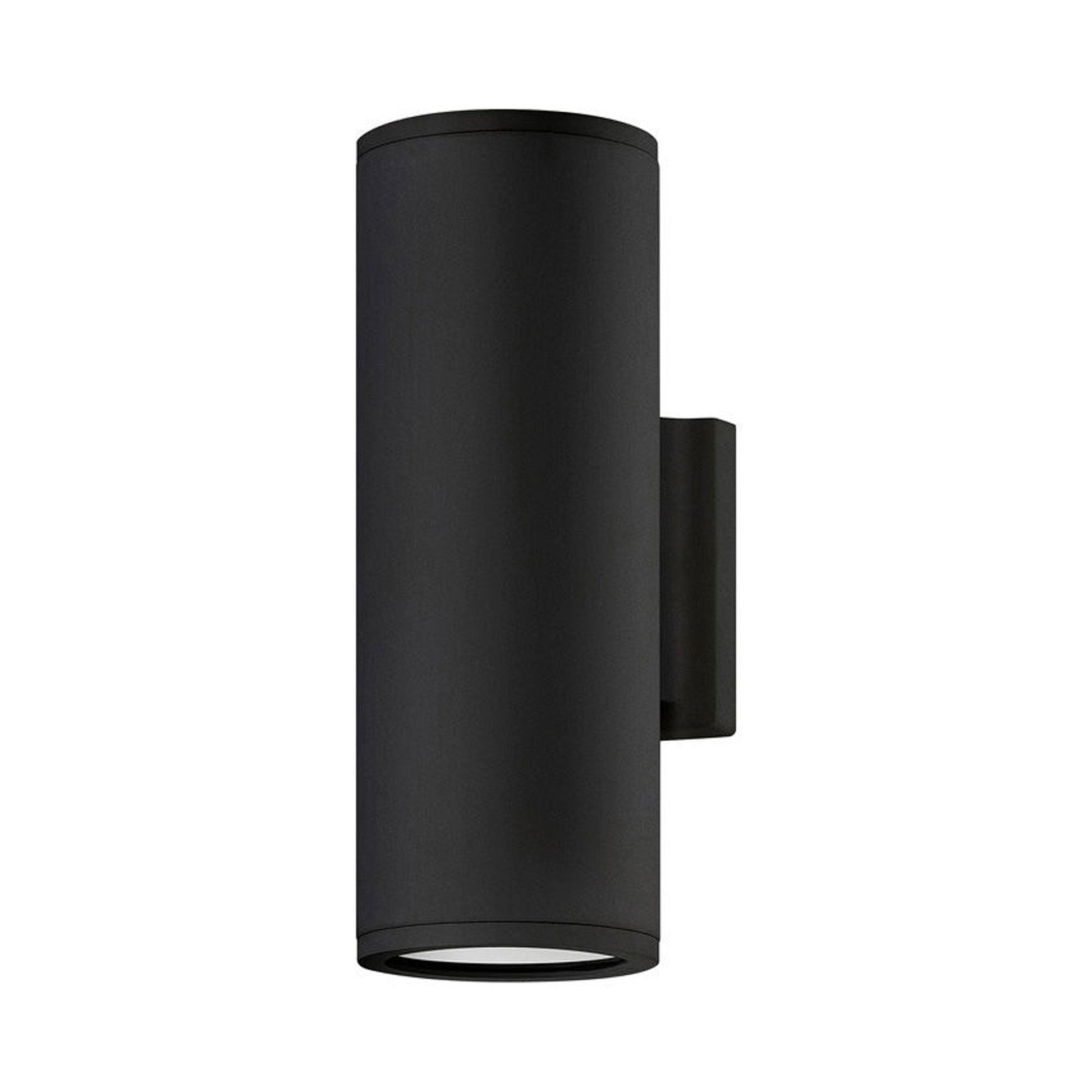 Silo Outdoor Up/Down Wall Light in Black (Small).