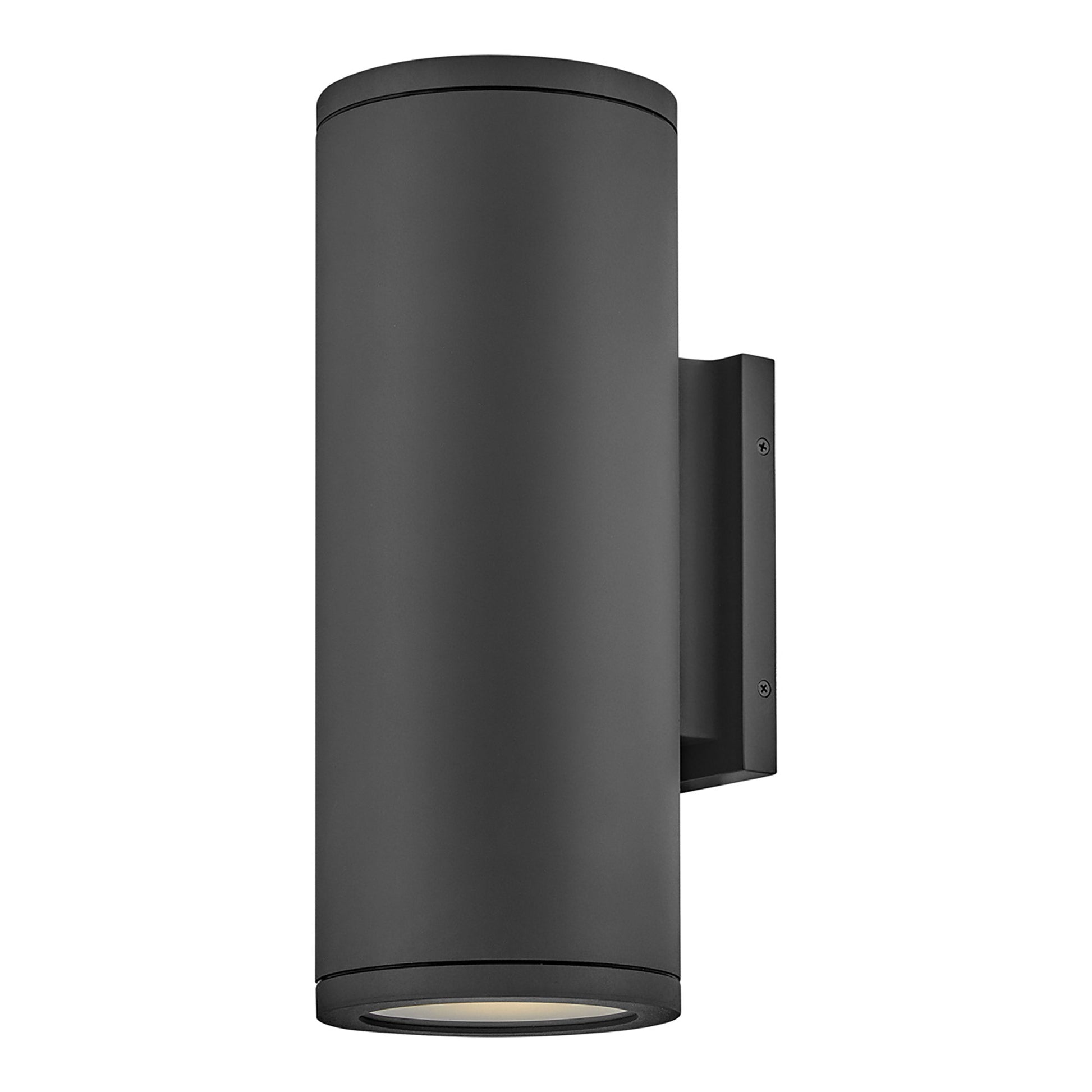 Silo Outdoor Up/Down Wall Light in Black (Large).