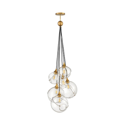 Skye Chandelier in Clear (6-Light).