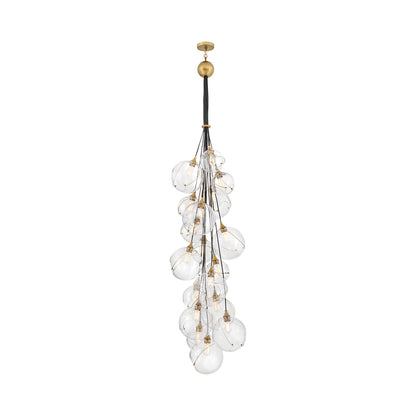 Skye Chandelier in Clear (18-Light).