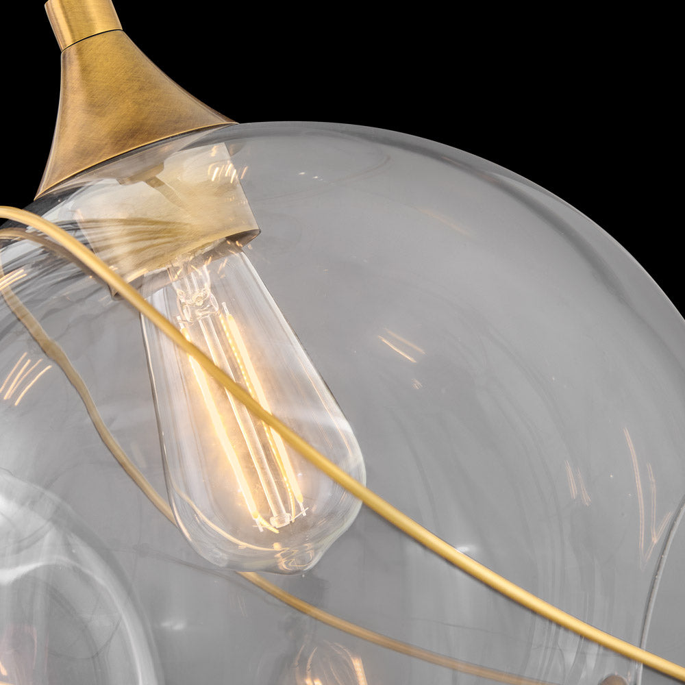Skye Chandelier in Detail.