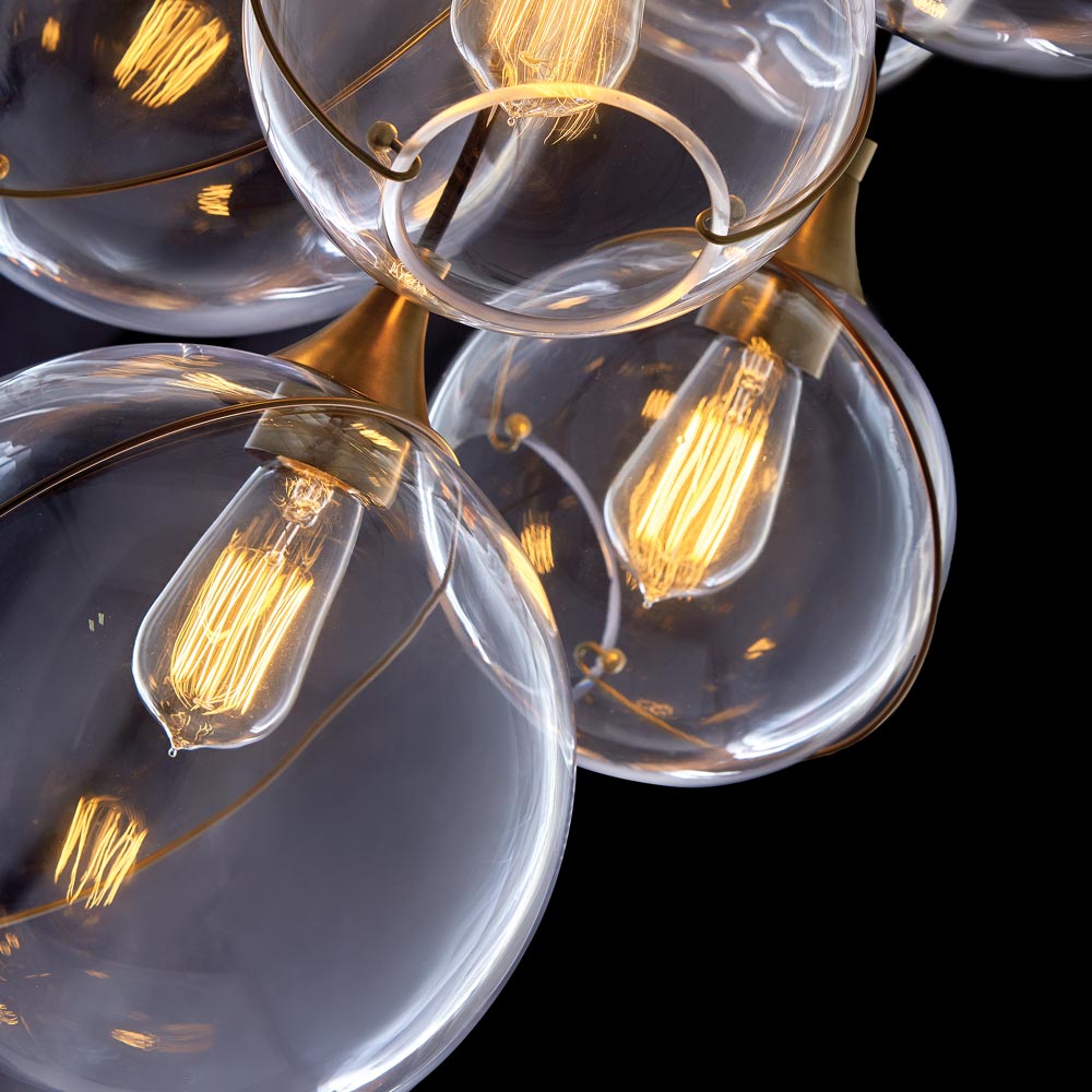 Skye Chandelier in Detail.