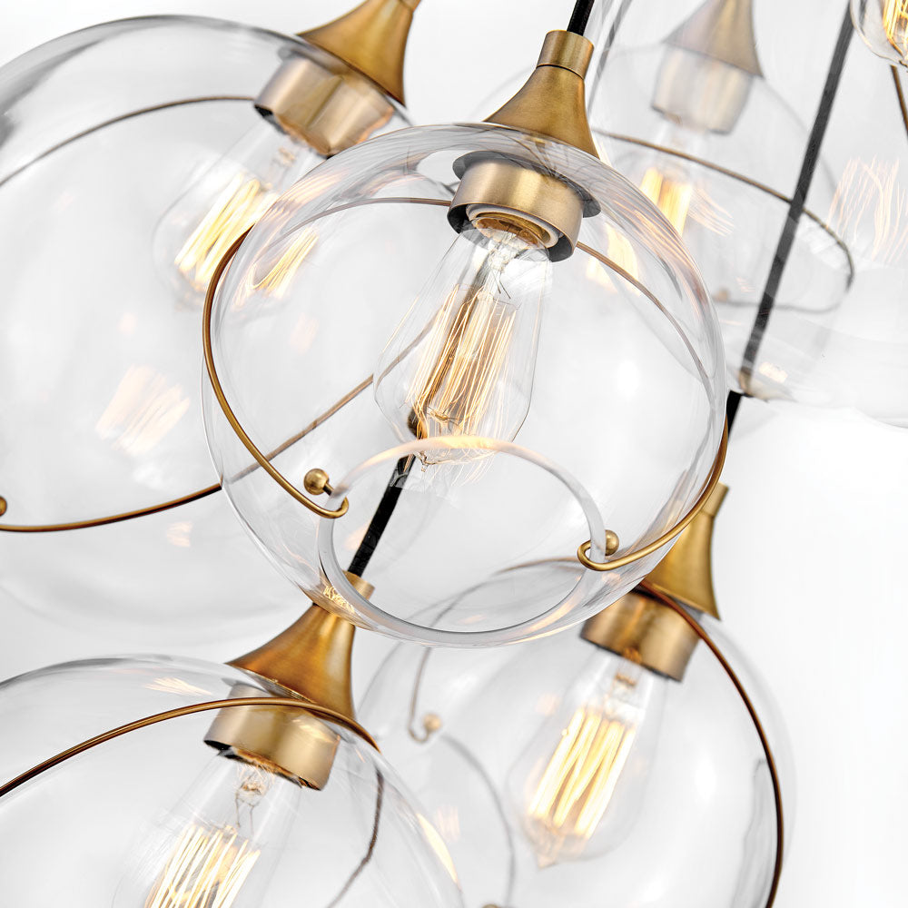 Skye Chandelier in Detail.