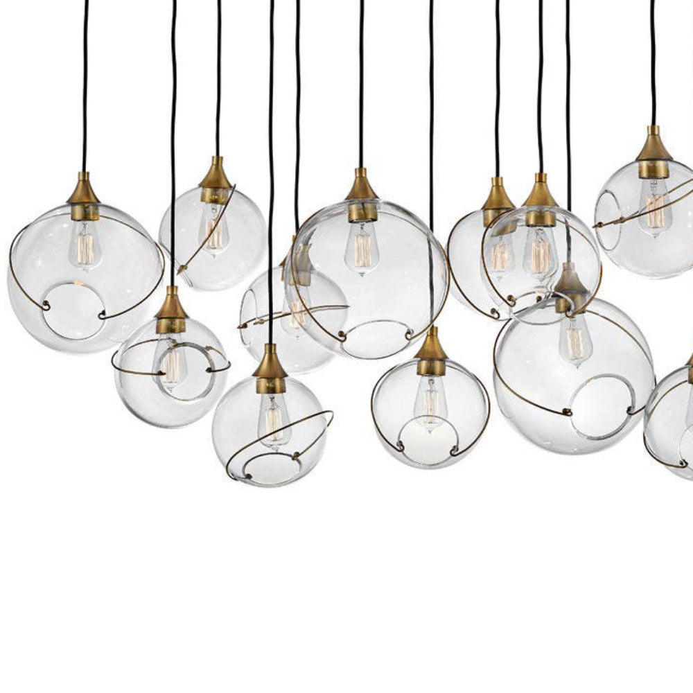 Skye Linear Pendant Light in Detail.