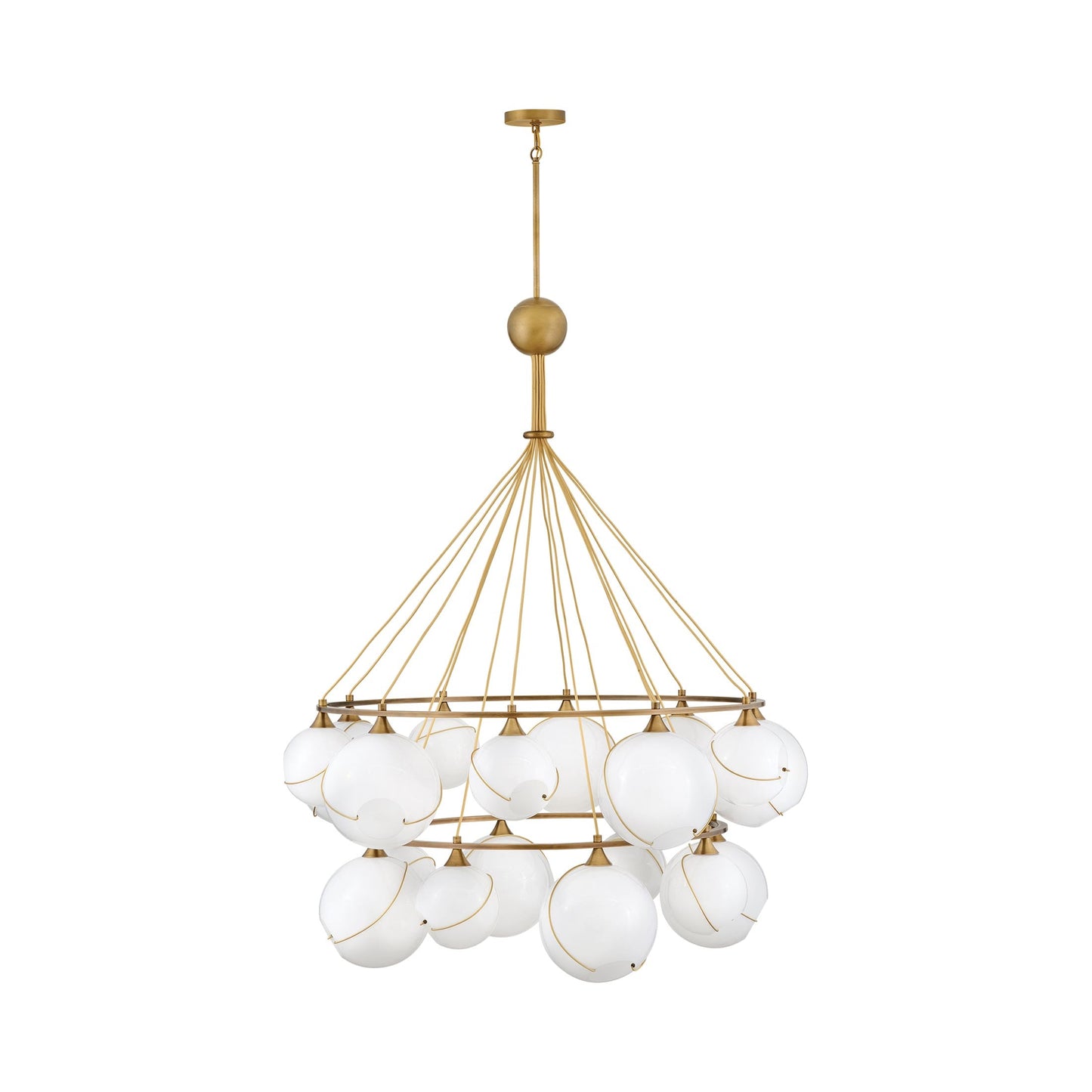 Skye Tier Chandelier in Detail.