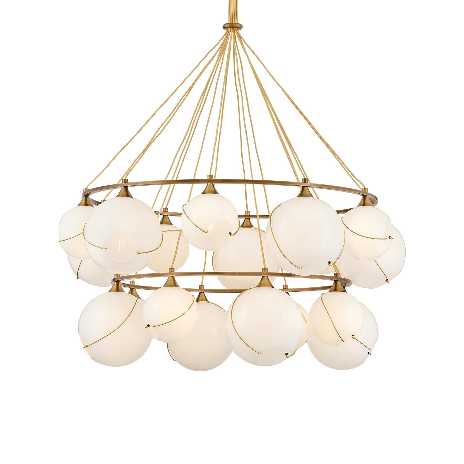 Skye Tier Chandelier in Detail.