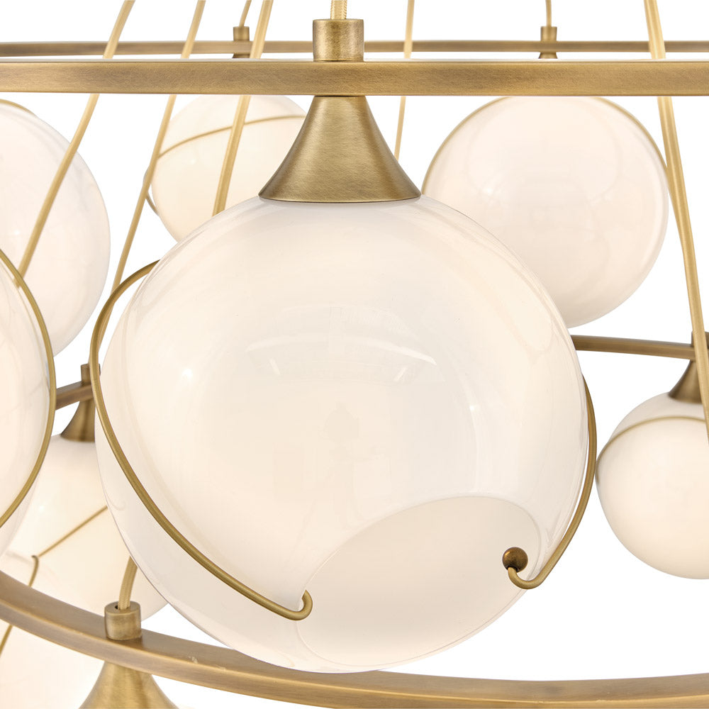 Skye Tier Chandelier in Detail.