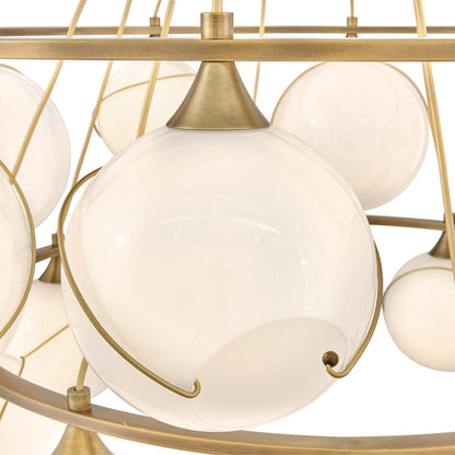 Skye Tier Chandelier in Detail.