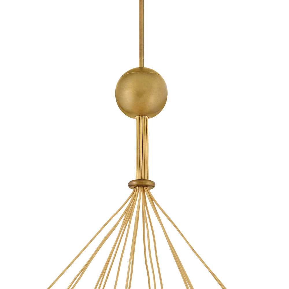 Skye Tier Chandelier in Detail.