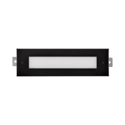 Sparta Dash 15345 Outdoor LED Step Light in Stainless Steel Black.
