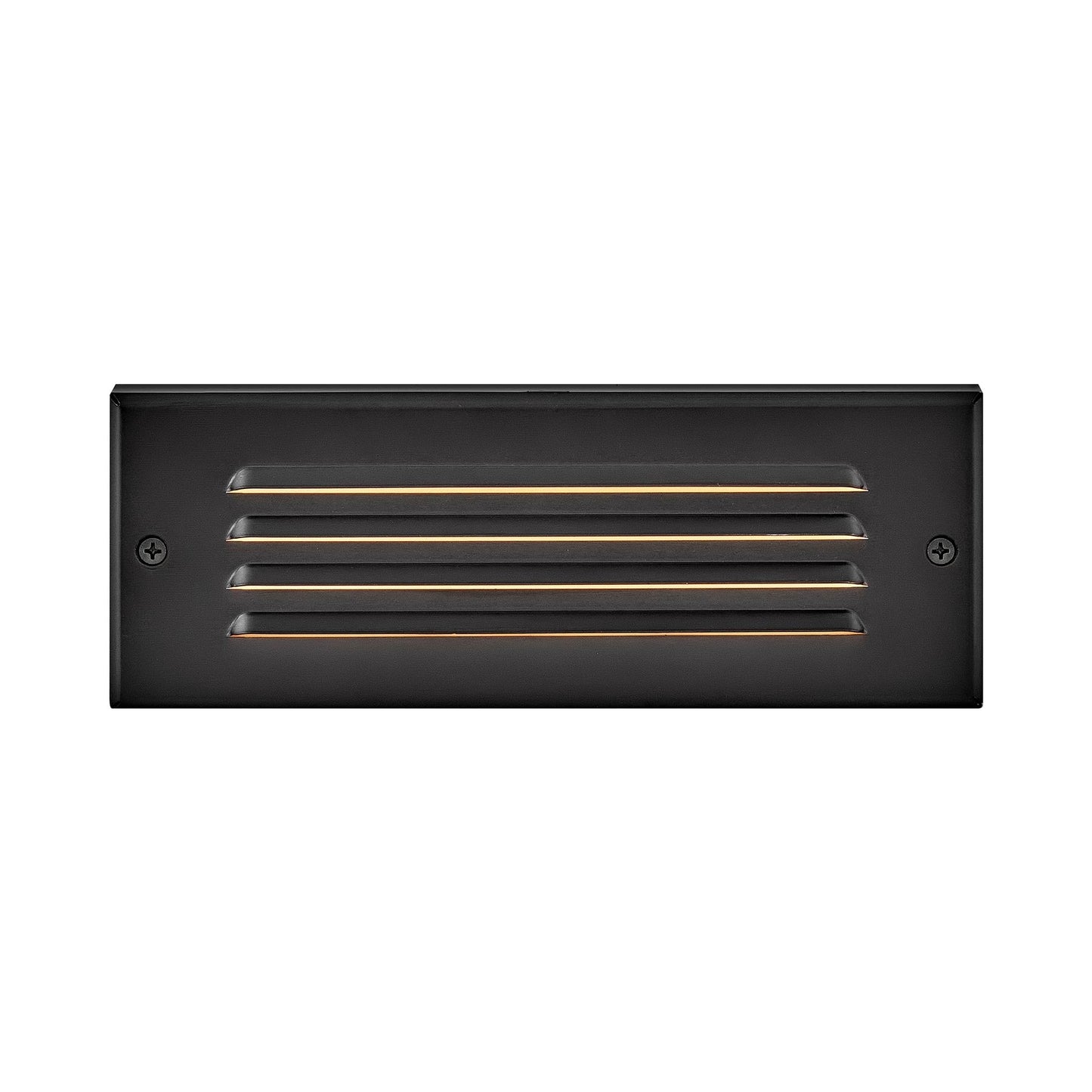 Sparta Dash Louvered Outdoor LED Step Light in Detail.