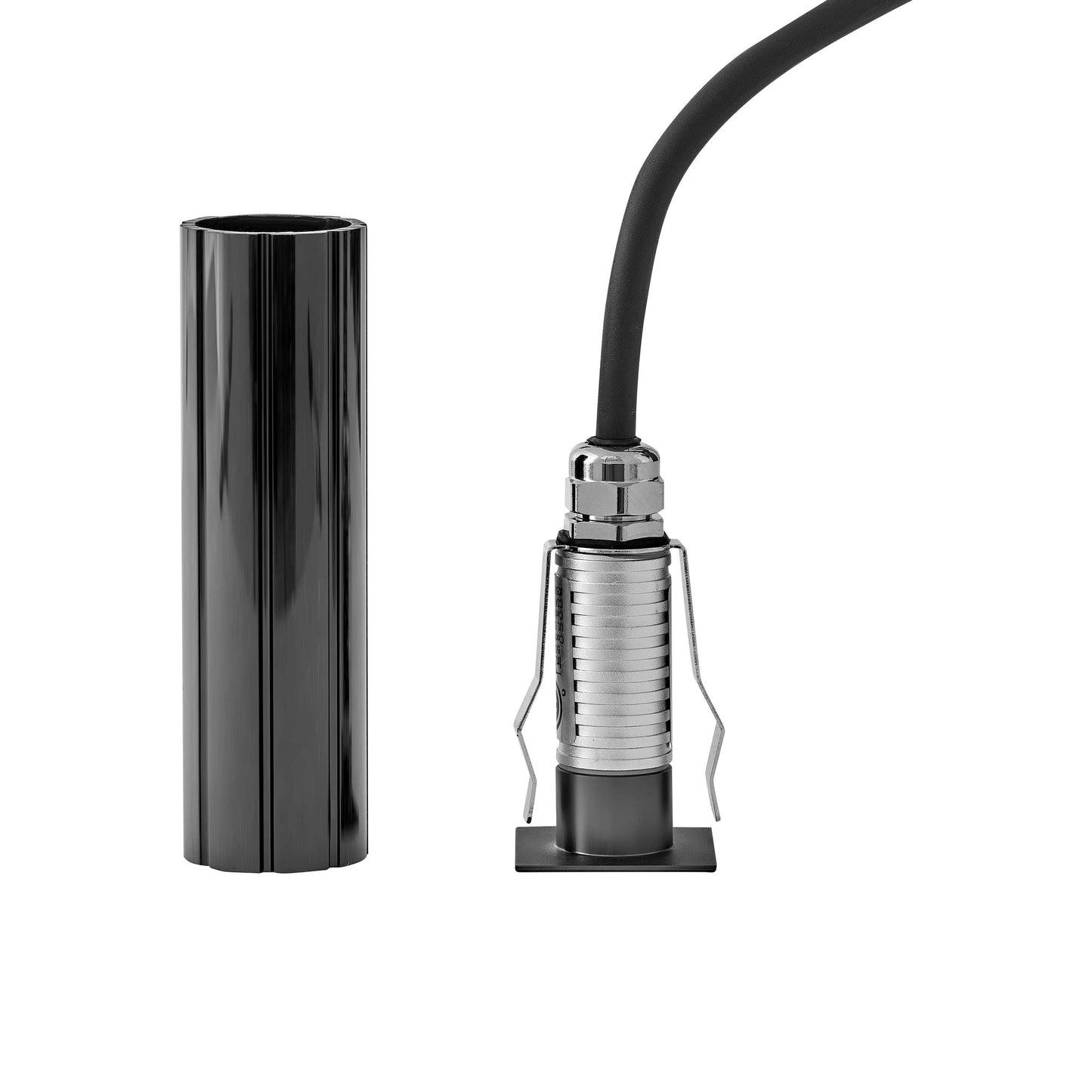 Sparta Dot Square Outdoor LED Inground Light in Detail.