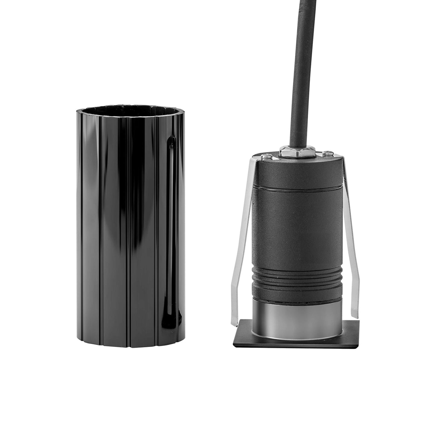 Sparta Dot Square Outdoor LED Inground Light in Detail.