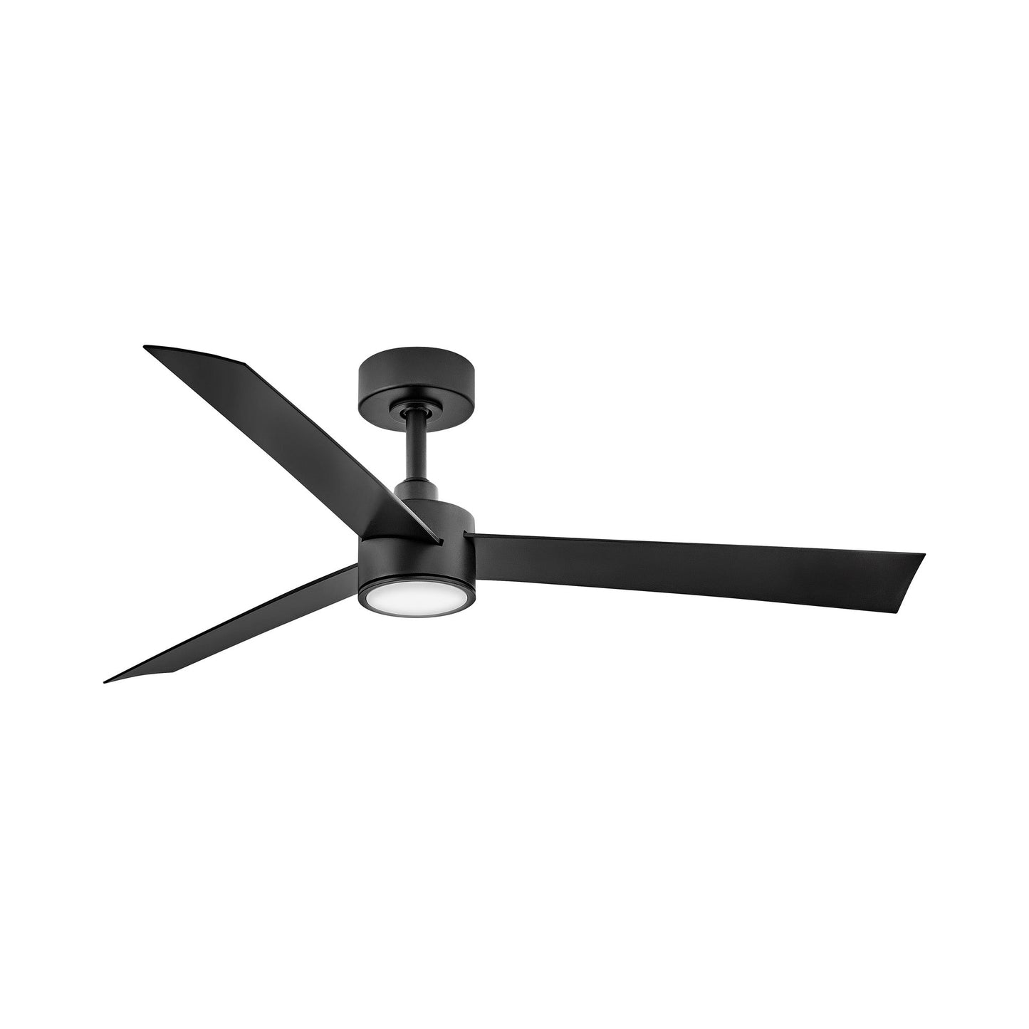 Speck LED Smart Ceiling Fan in Matte Black.