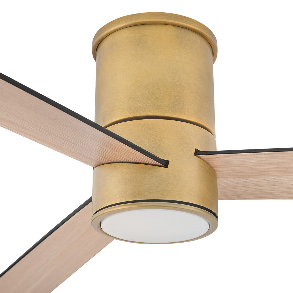 Speck Smart LED Flush Mount Ceiling Fan in Detail.